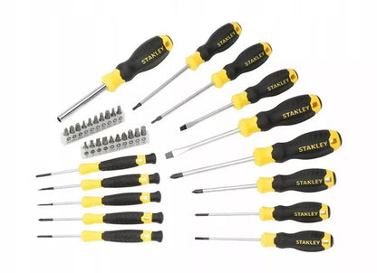 Stanley STHT0-62141 atsuktuvų rinkinys, 34 vnt., atsuktuvas, antgaliai 62-14