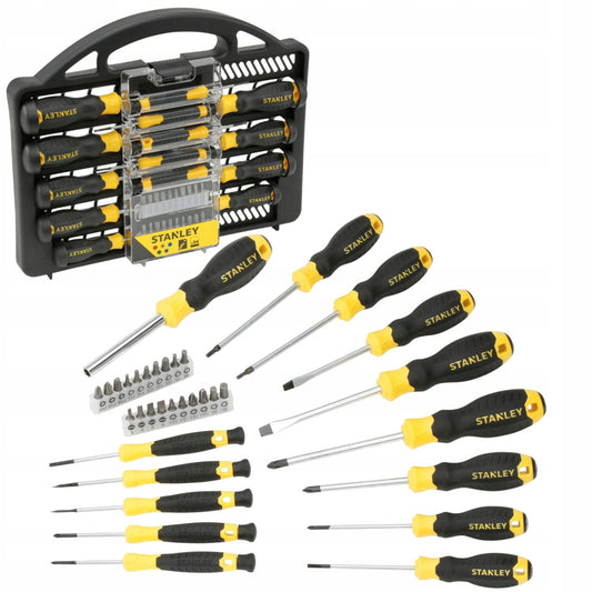 Stanley STHT0-62141 atsuktuvų rinkinys, 34 vnt., atsuktuvas, antgaliai 62-14