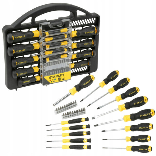 Stanley STHT0-62141 atsuktuvų rinkinys, 34 vnt., atsuktuvas, antgaliai 62-14