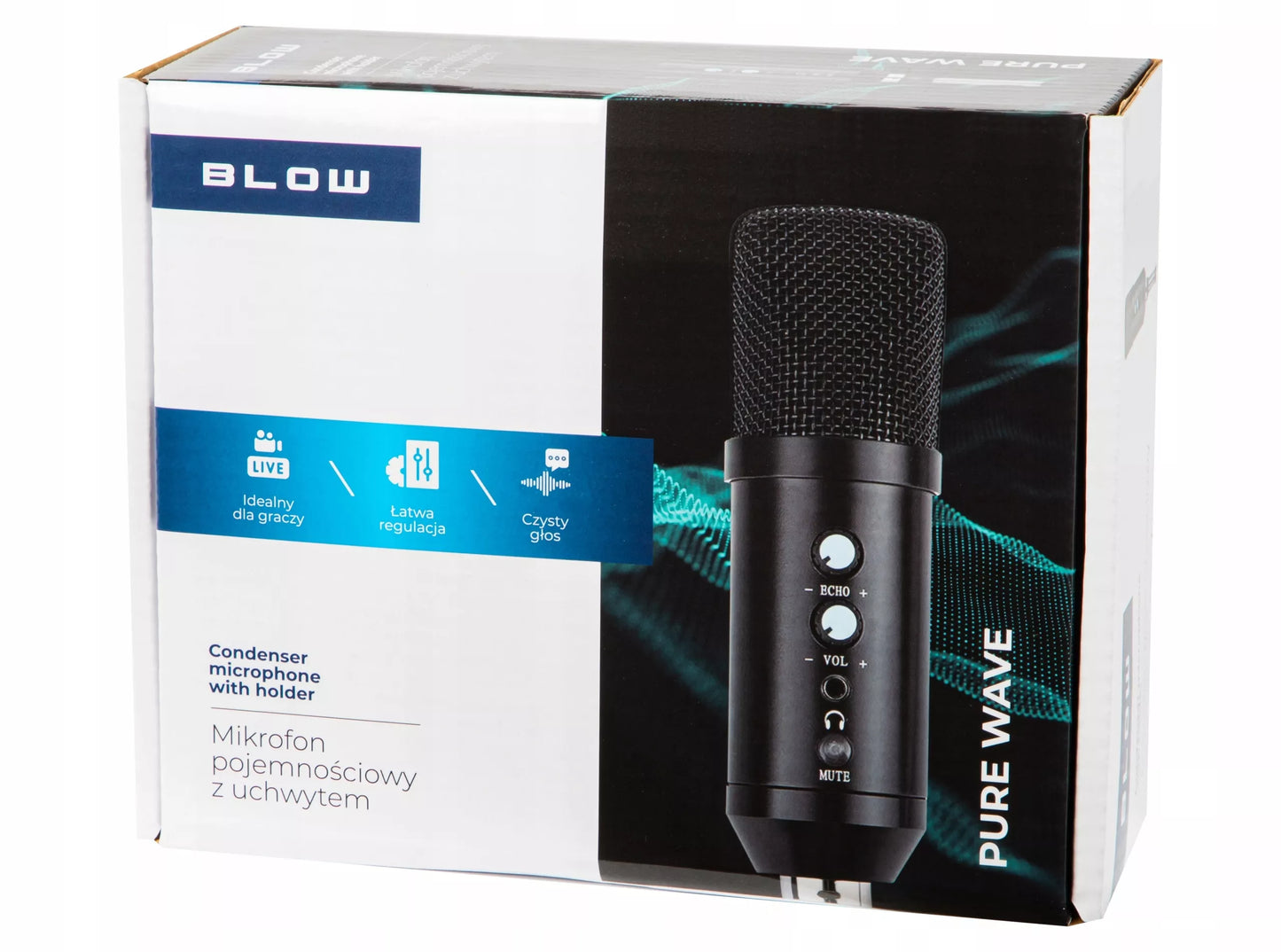 MIKROFONAS KOMPIUTERIUI ŽAIDIMŲ TALPINIS STUDIJINIS TRIPOD LAIKIKLIS USB