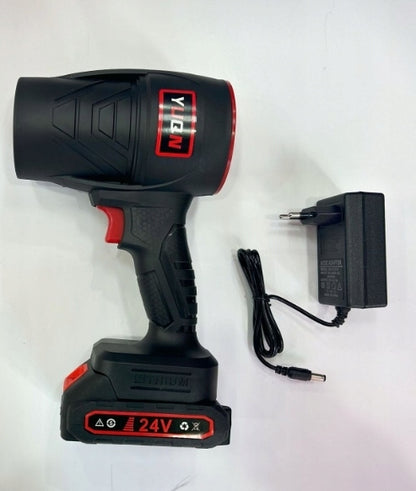 Belaidis akumuliatorinis lapų pūstuvas, turbokompresorius