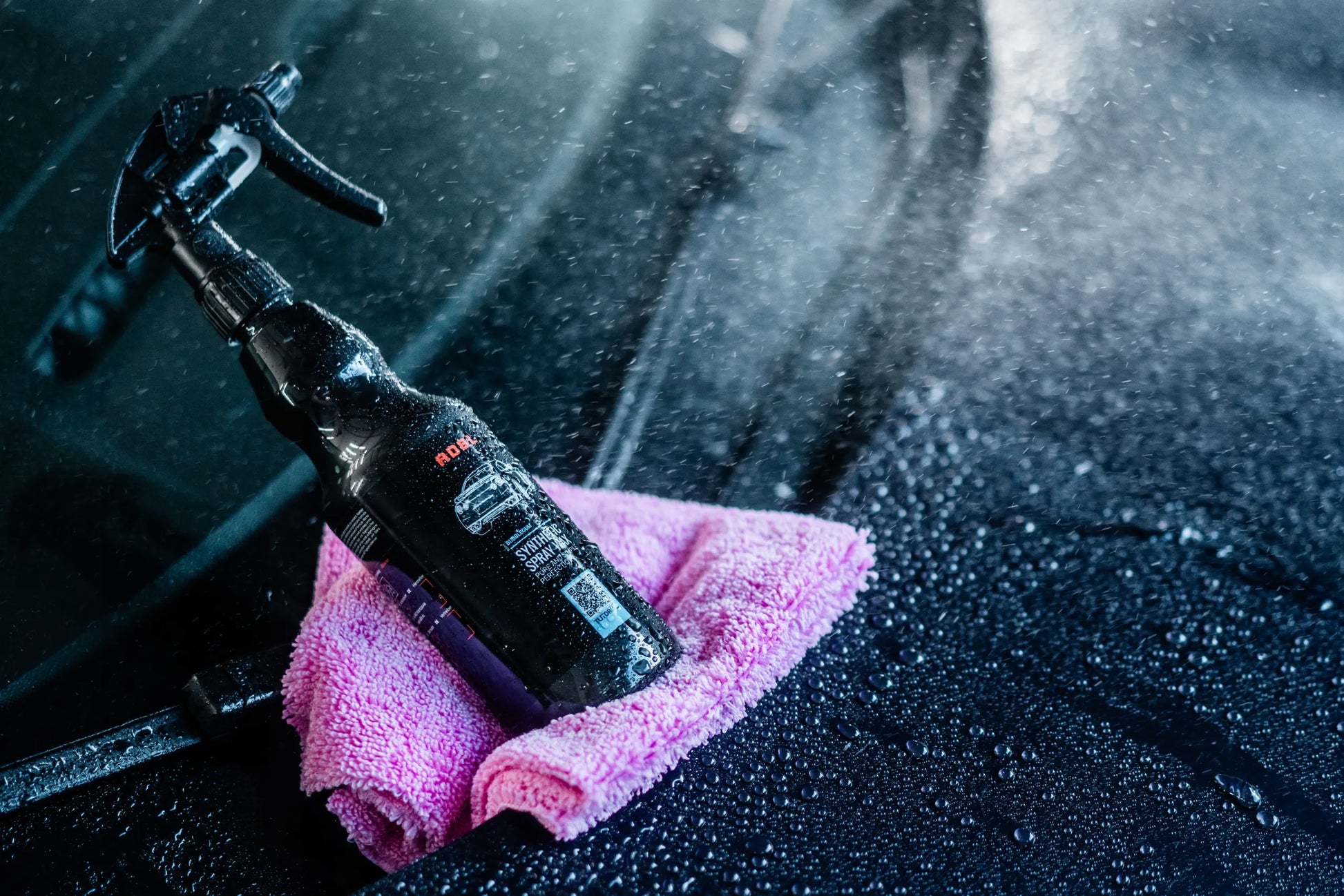 ADBL automobilių priežiūros rinkinys: langams, salonui, ratlankiams ir kėbului 5x 500ml