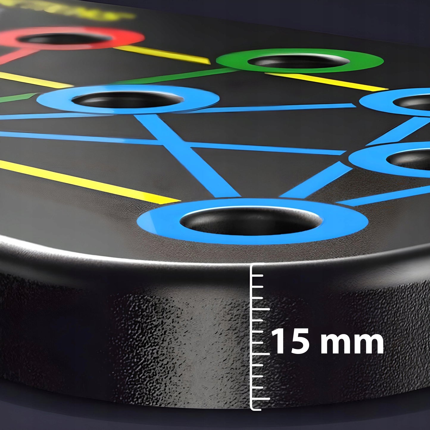 DAUGIAFUNKCINĖ LENTA ATSISPAUDIMAMS, RANKENOS ATSISPAUDIMŲ PRATIMAMS, NESLYSTANTI