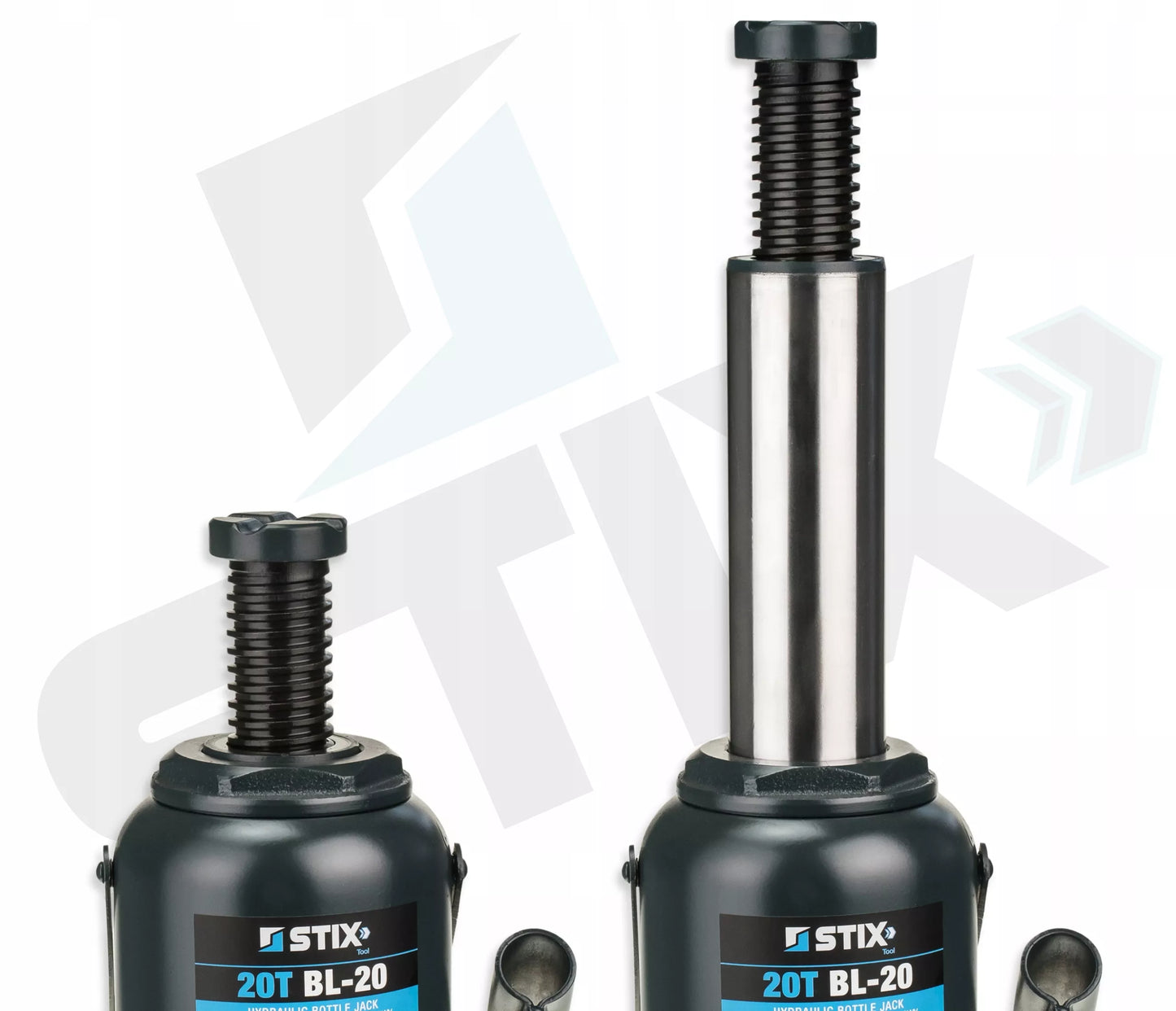 SULKINIS KĖLIKLIS 20T 235-460mm BUTELINIS DVIPAKOPIS STIX BL-20
