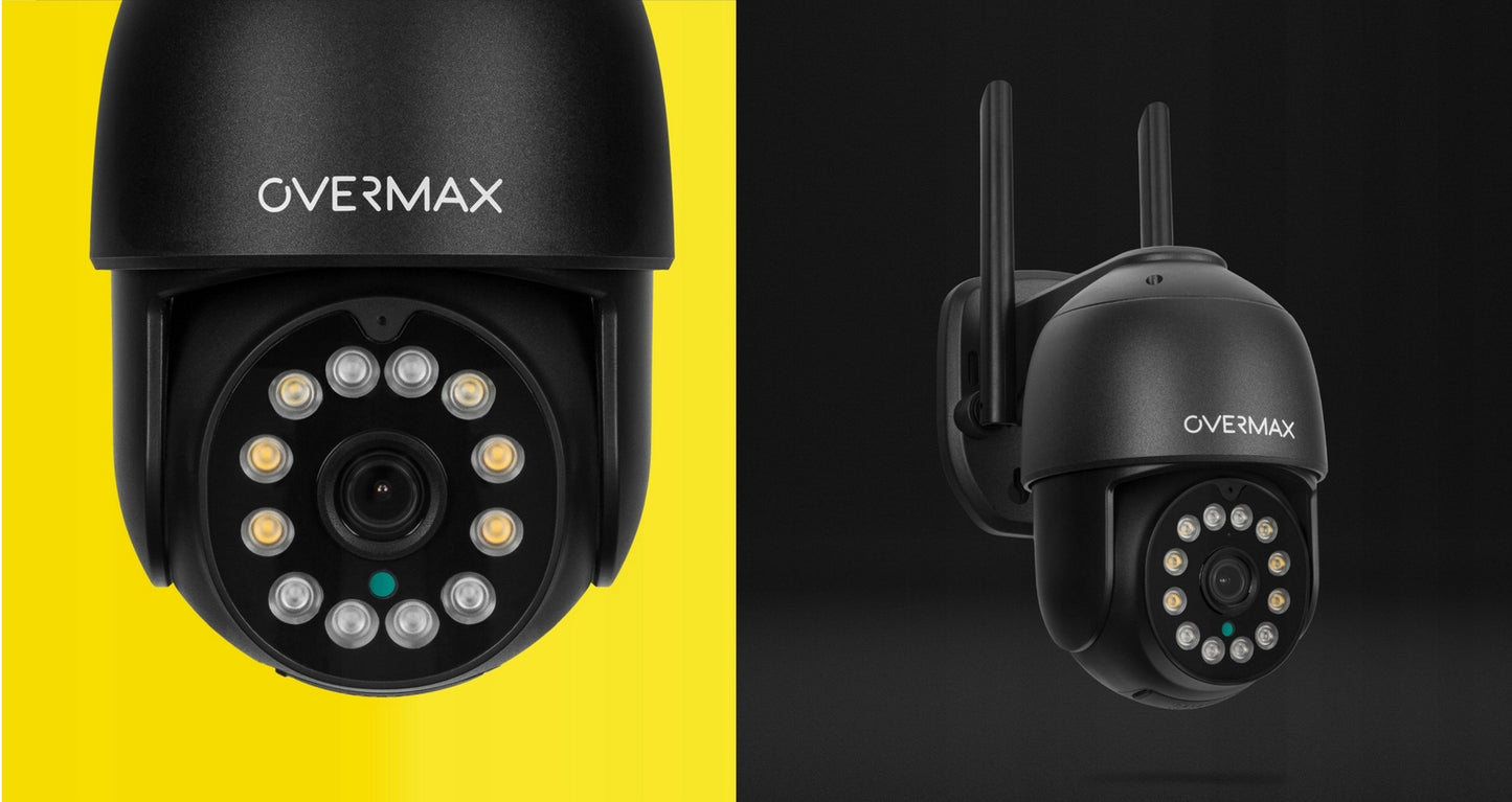 2x Lauko Pasukama Kamera LAN 12 LED Diodų IP66 WIFI FULL HD 4x Zoom 25s