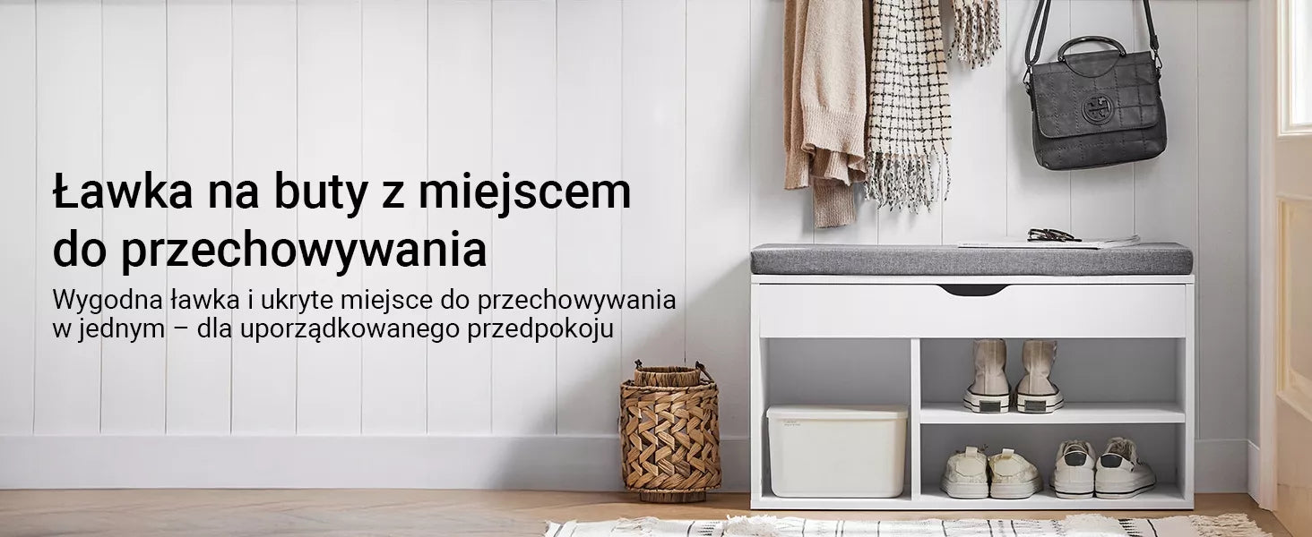 SoBuy suolas su atidaroma sėdyne ir batų laikymo skyriumi FSR45-HG
