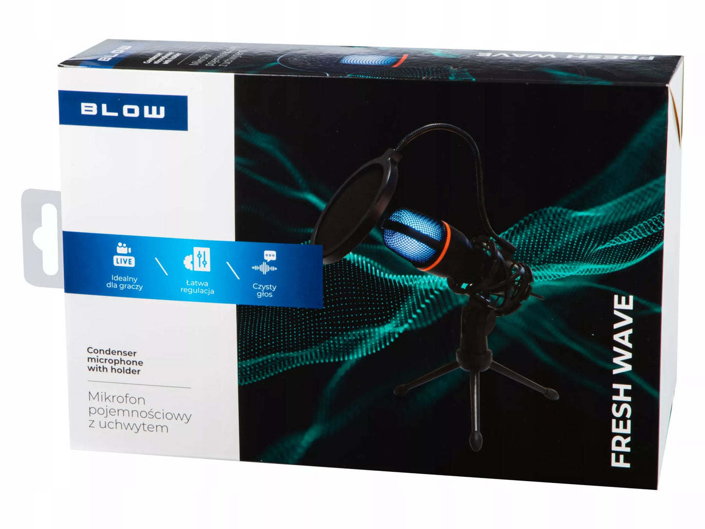Kompiuterinis kondensatorinis žaidimų, studijinis, karaoke mikrofonas su USB ir filtru