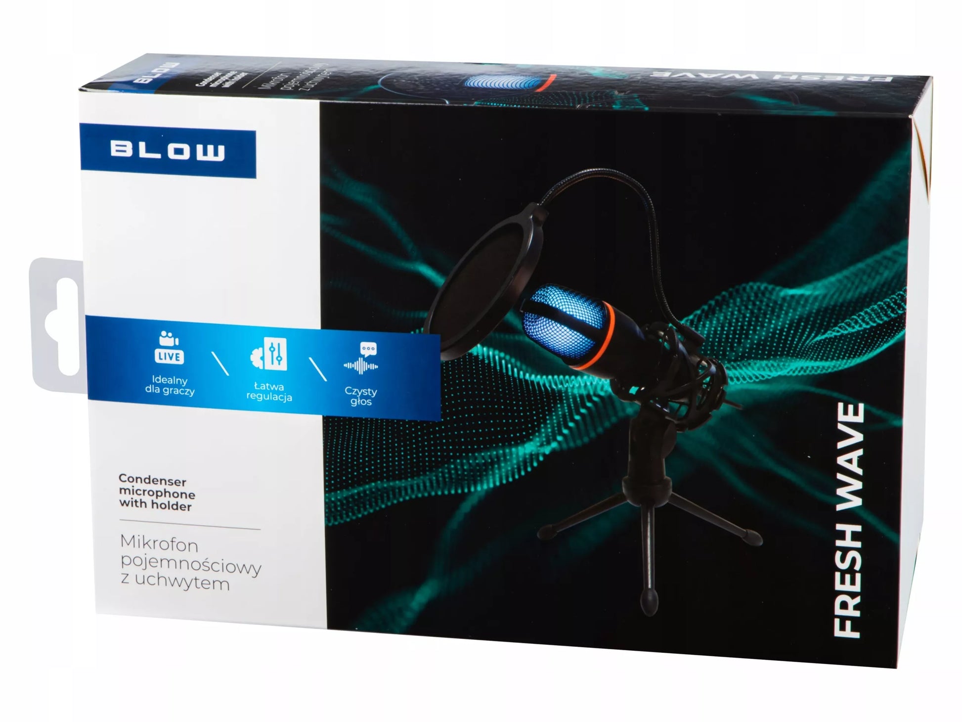 Kompiuterinis kondensatorinis žaidimų, studijinis, karaoke mikrofonas su USB ir filtru