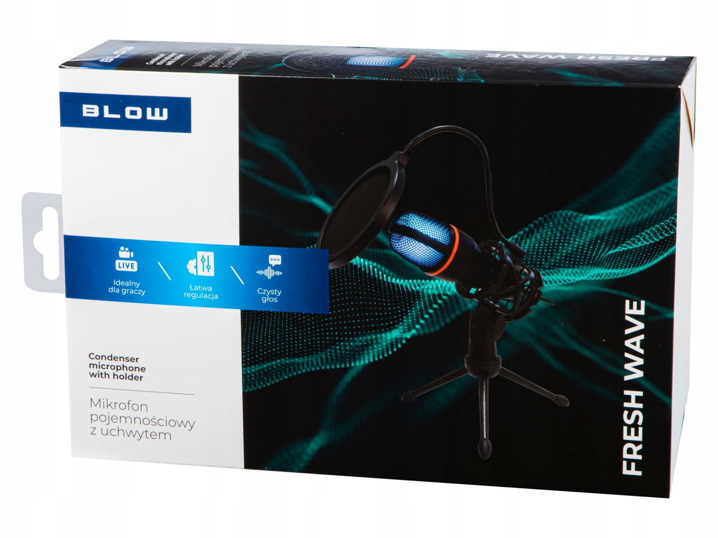 Kompiuterinis kondensatorinis žaidimų, studijinis, karaoke mikrofonas su USB ir filtru