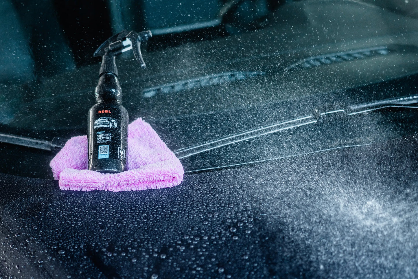 ADBL 2x automobilių kosmetikos rinkinys su detalių valymo priedais
