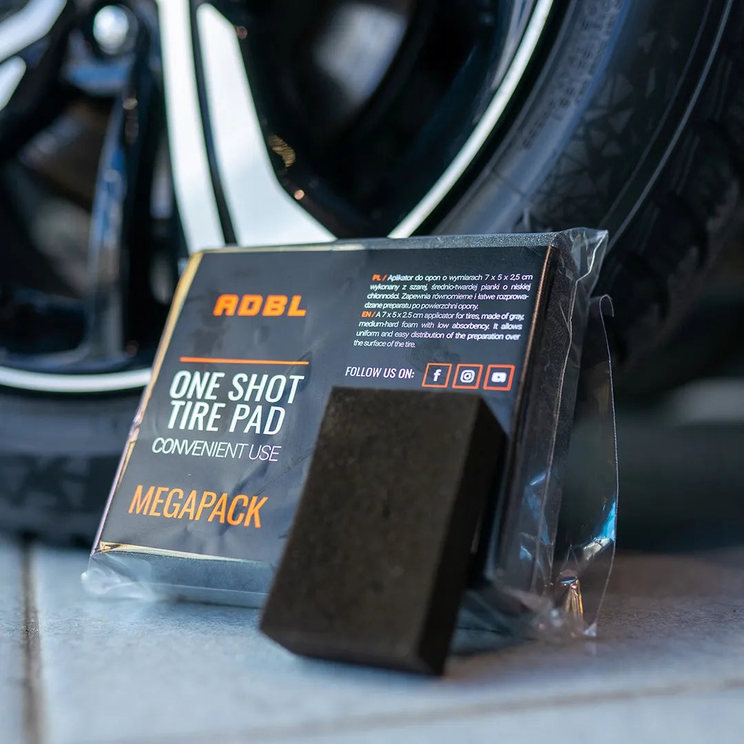 ADBL One Shot Tire Pad aplikatoriai padangoms, 10 vnt.