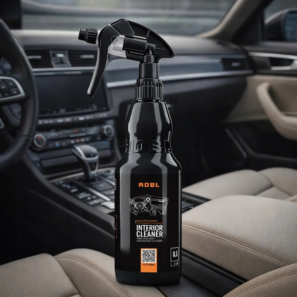 ADBL rinkinys automobilio odiniams apmušalams ir plastikui valyti, 2 × 500 ml