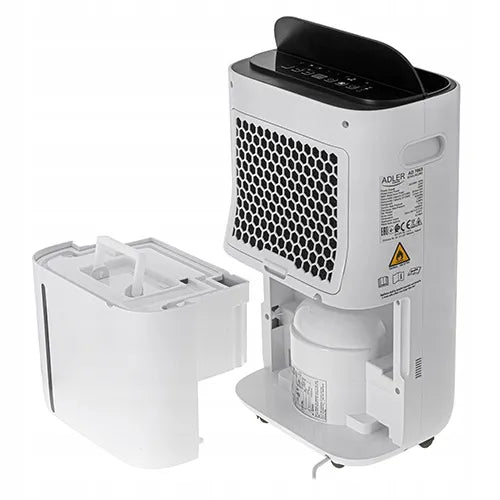 ADLER AD 7863 automatinis oro sausintuvas ir valytuvas, 25 l/24 val., iki 60 m², 6,5 l talpykla, laikmatis
