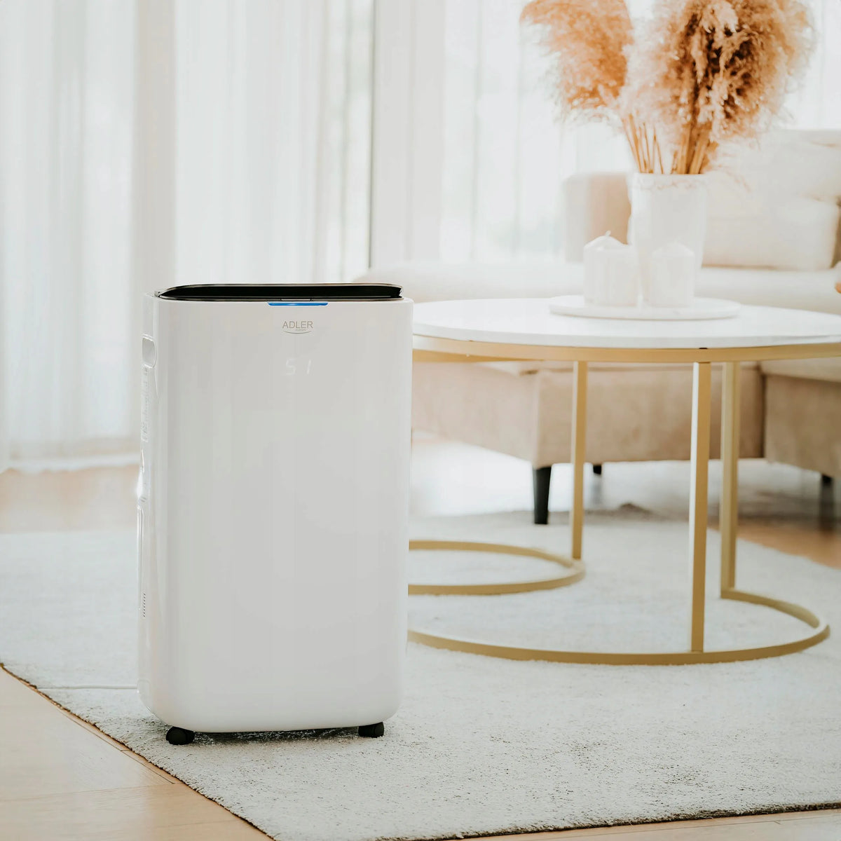ADLER AD 7863 automatinis oro sausintuvas ir valytuvas, 25 l/24 val., iki 60 m², 6,5 l talpykla, laikmatis