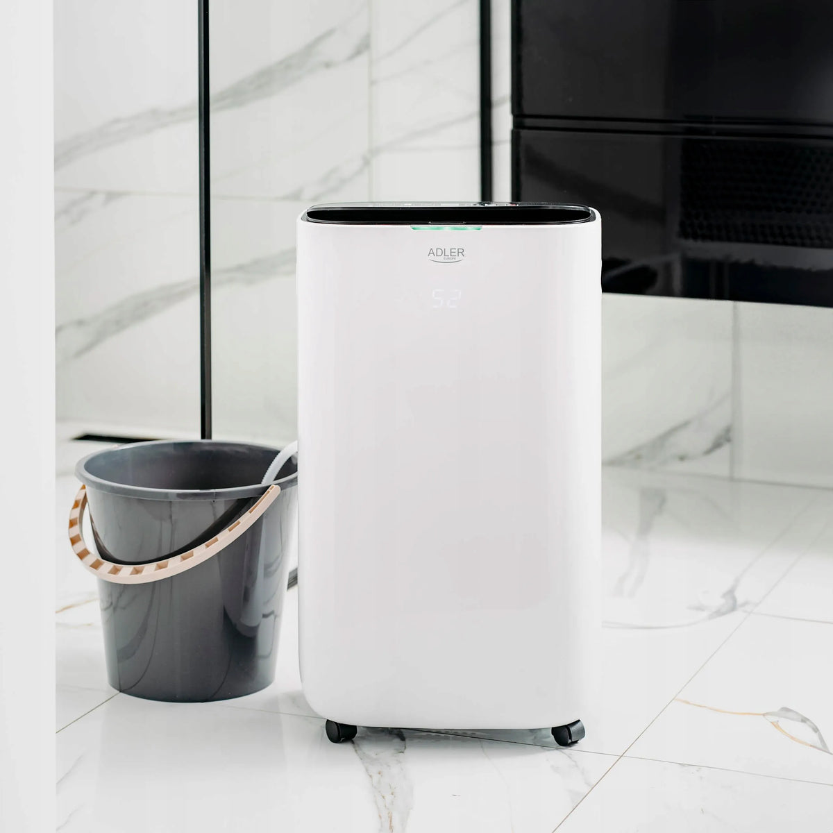 ADLER AD 7863 automatinis oro sausintuvas ir valytuvas, 25 l/24 val., iki 60 m², 6,5 l talpykla, laikmatis