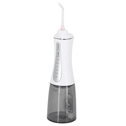„Adler“ belaidis burnos irigators, 10 antgalių, 5 režimai, USB-C, 350 ml, AD2185