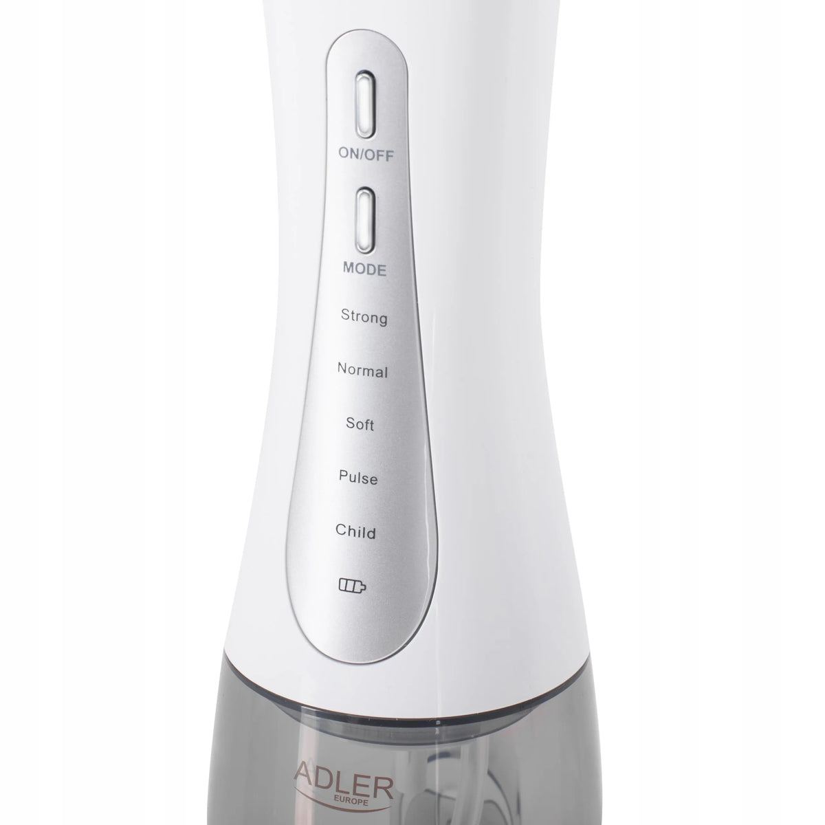 „Adler“ belaidis burnos irigators, 10 antgalių, 5 režimai, USB-C, 350 ml, AD2185