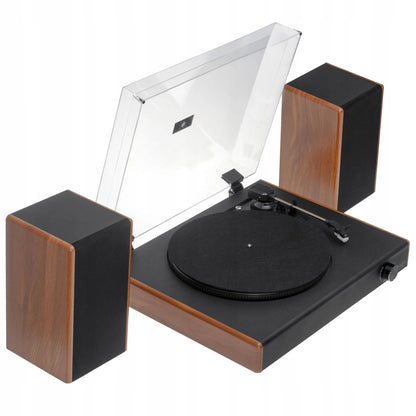 Adler Gramofon 1915 vinilinių plokštelių grotuvas Bluetooth USB 3 greičiai 7 10 12 colių
