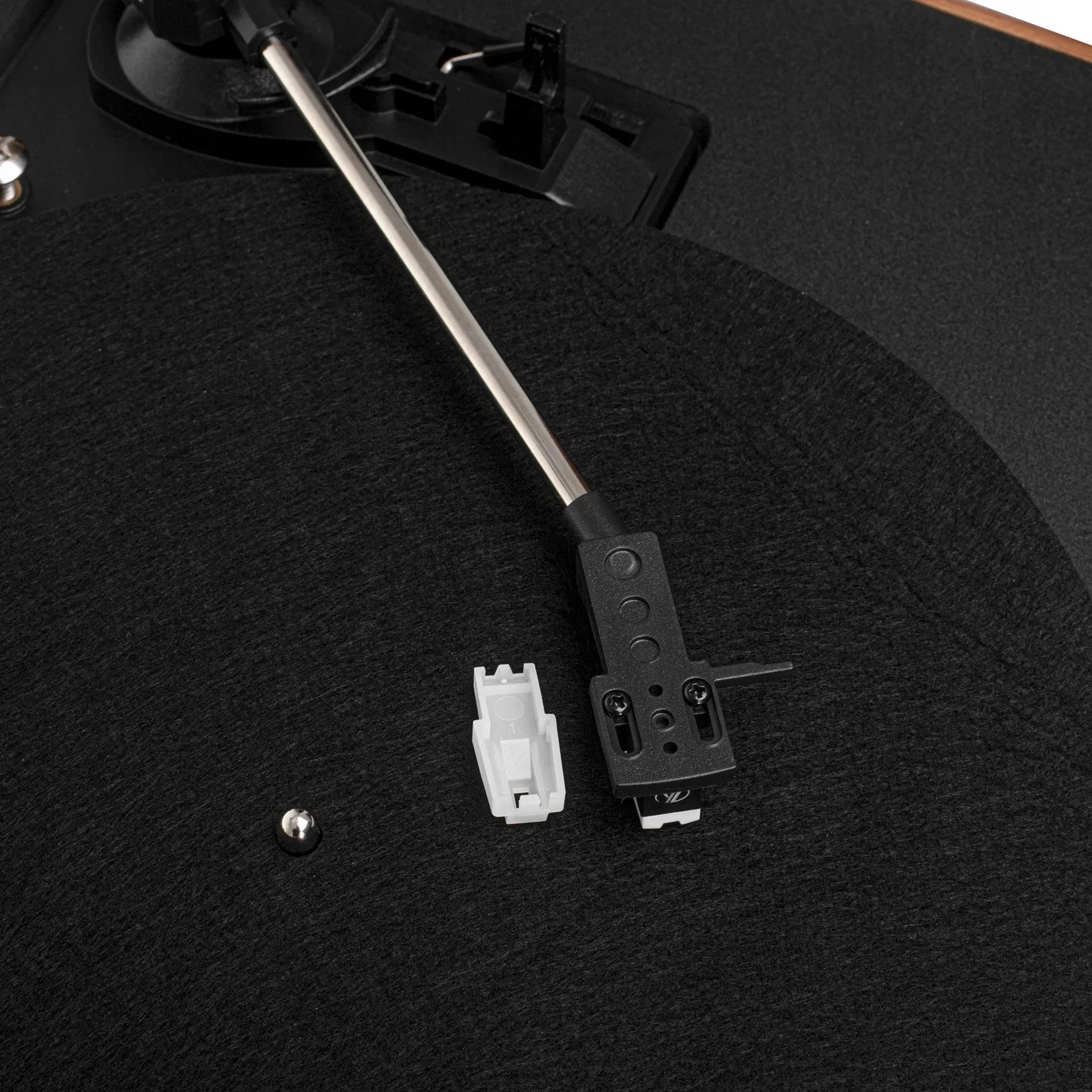 Adler Gramofon 1915 vinilinių plokštelių grotuvas Bluetooth USB 3 greičiai 7 10 12 colių