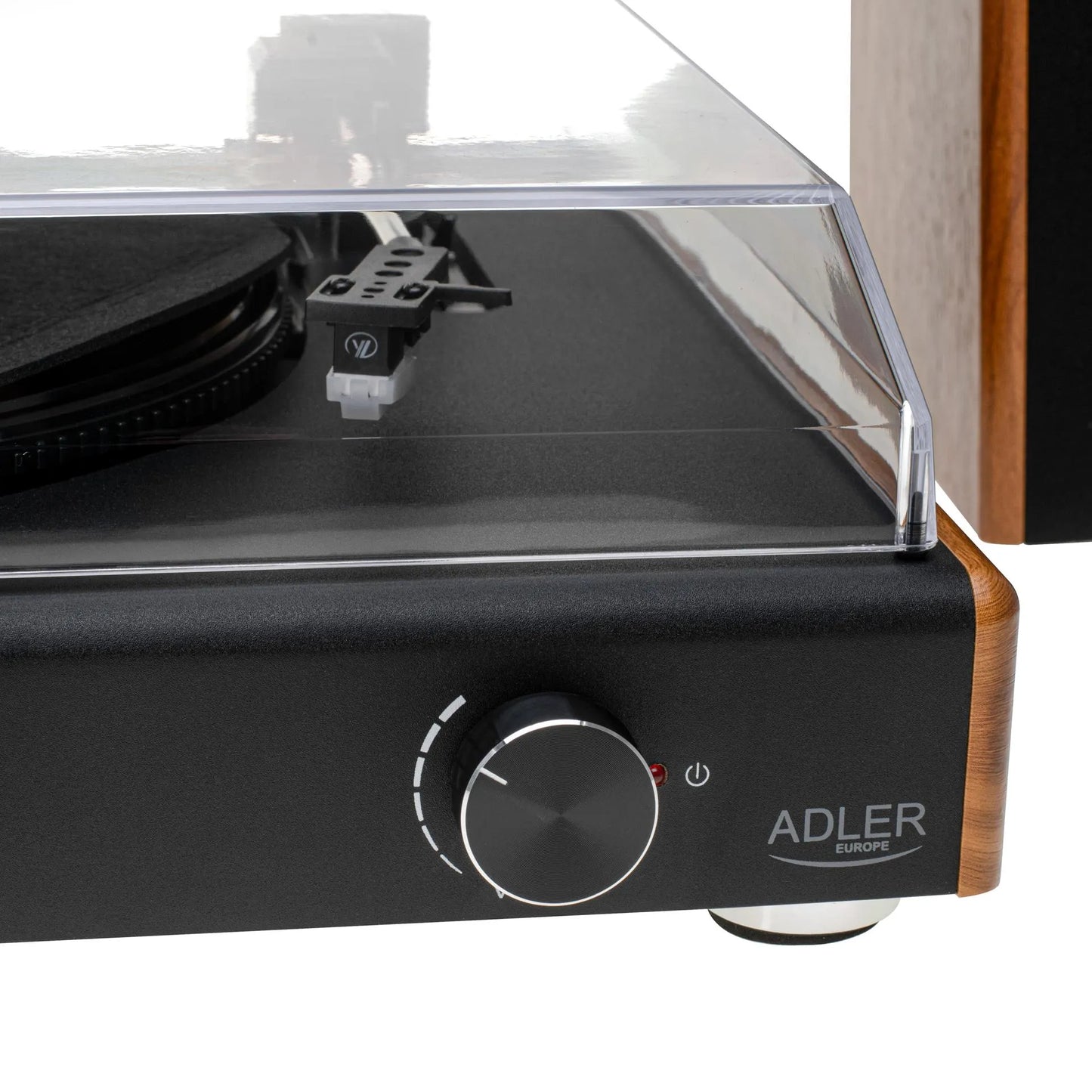 Adler Gramofon 1915 vinilinių plokštelių grotuvas Bluetooth USB 3 greičiai 7 10 12 colių