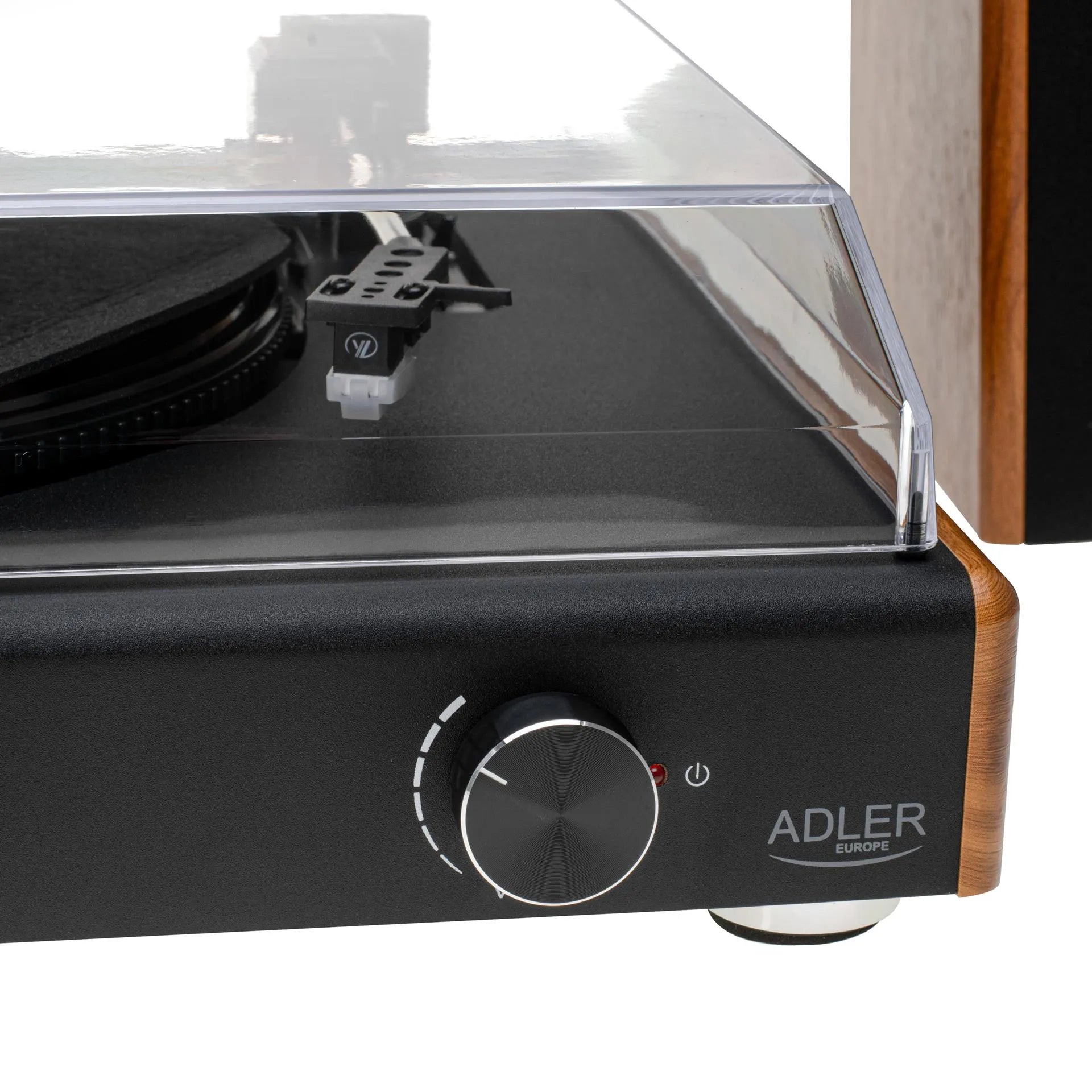 Adler Gramofon 1915 vinilinių plokštelių grotuvas Bluetooth USB 3 greičiai 7 10 12 colių