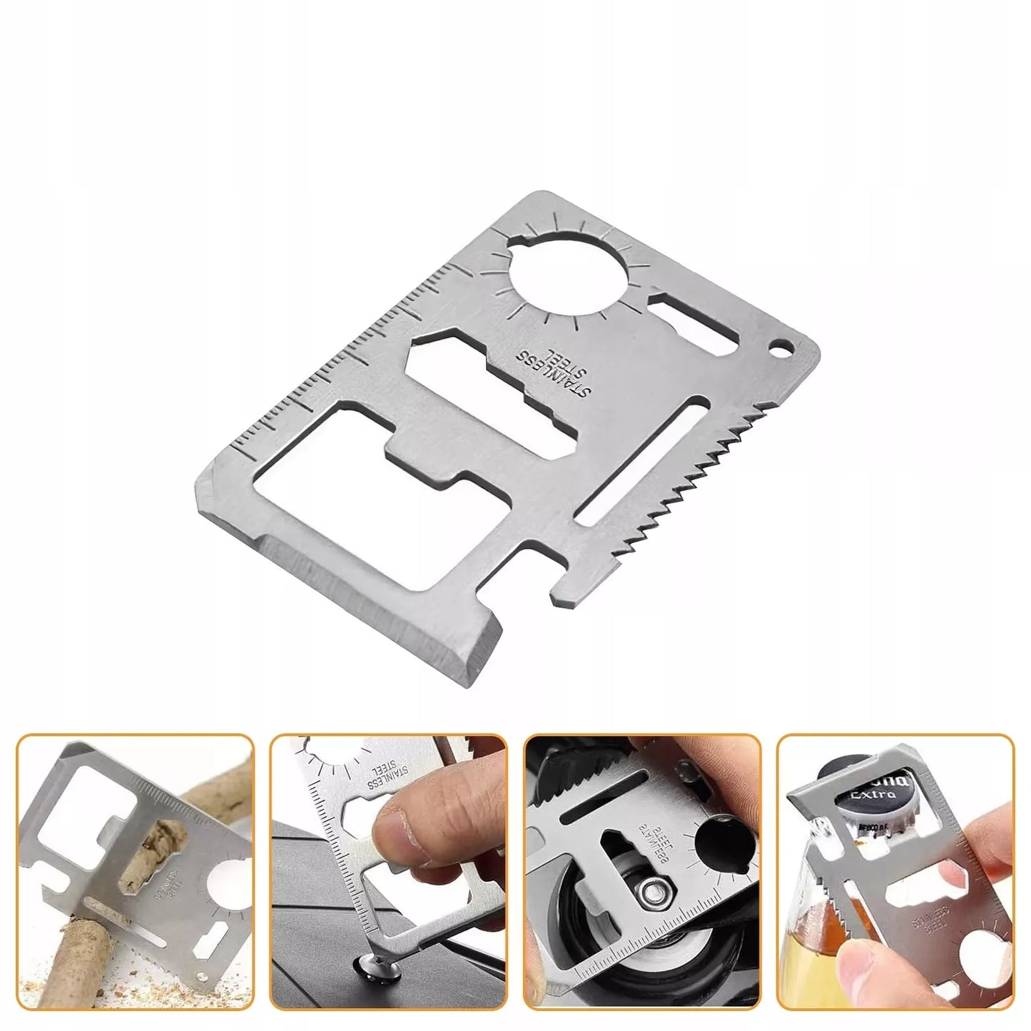 IŠGYVENIMO RINKINYS 18 viename "Multitool" įrankiai, karinis, taktinis XXL
