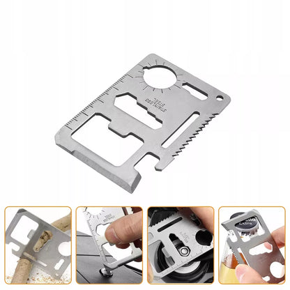 IŠGYVENIMO RINKINYS 18 viename "Multitool" įrankiai, karinis, taktinis XXL