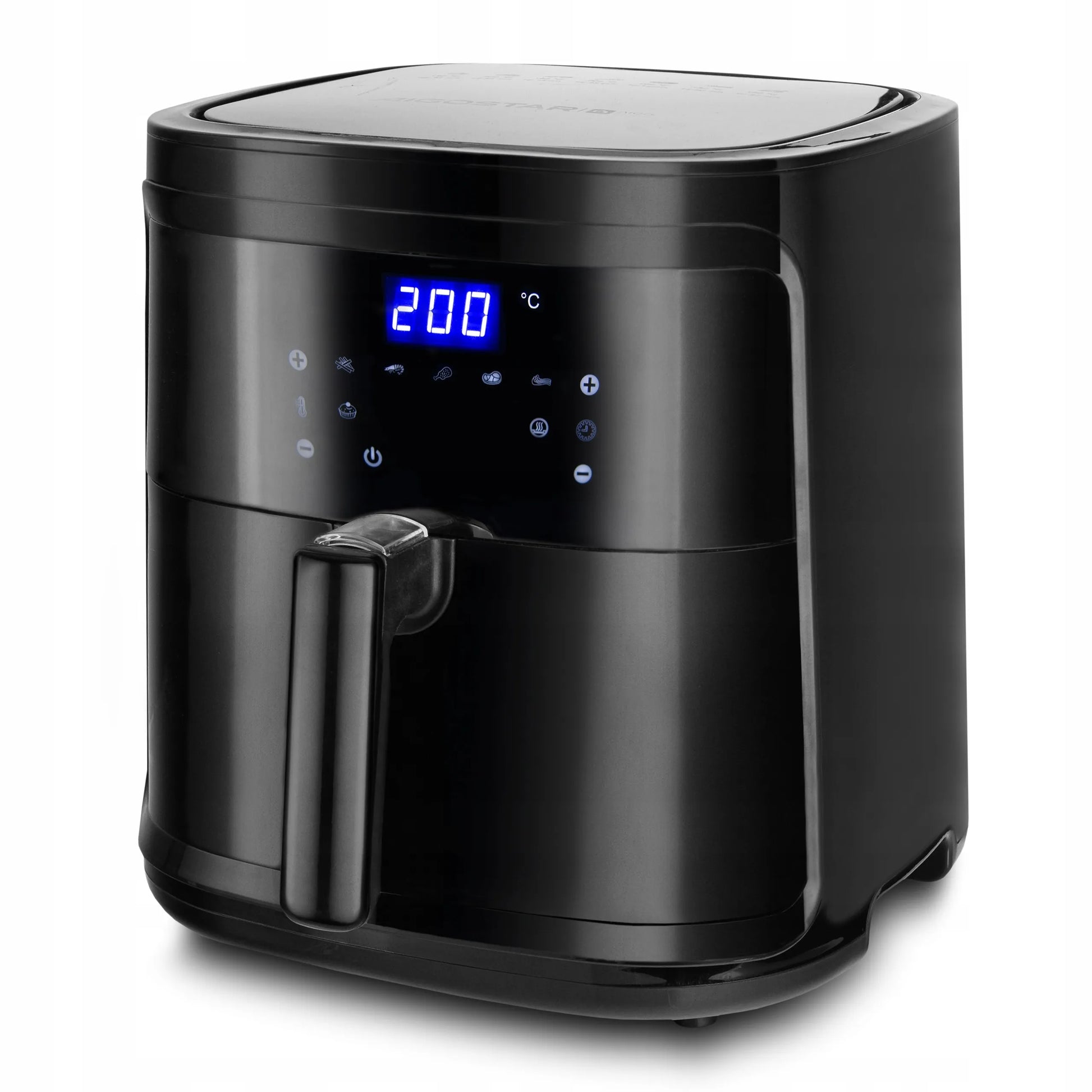 Aigostar 7L 1900W bekailė gruzdintuvė Air Fryer XL LCD Smart juoda