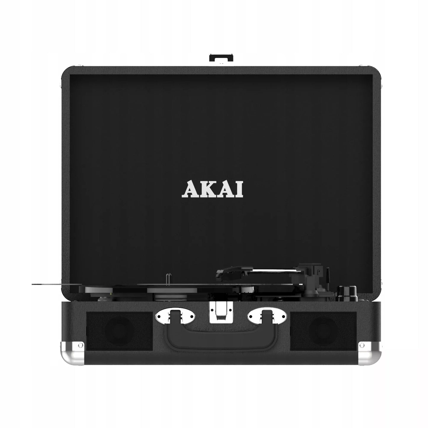 AKAI ATT-18BT 3 greičių patefonas su integruotais garsiakalbiais, Bluetooth, AUX IN ir RCA jungtimis