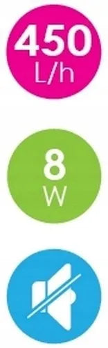 „Aktobis WDH-KP40“ kondensato siurblys oro sausintuvams, 8 W, iki 450 l/val., pakėlimo aukštis iki 3 m