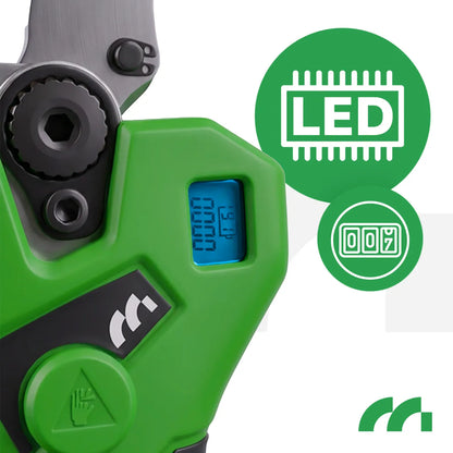 Akumuliatorinės sodo žirklės MalTec 40 mm su priedais
