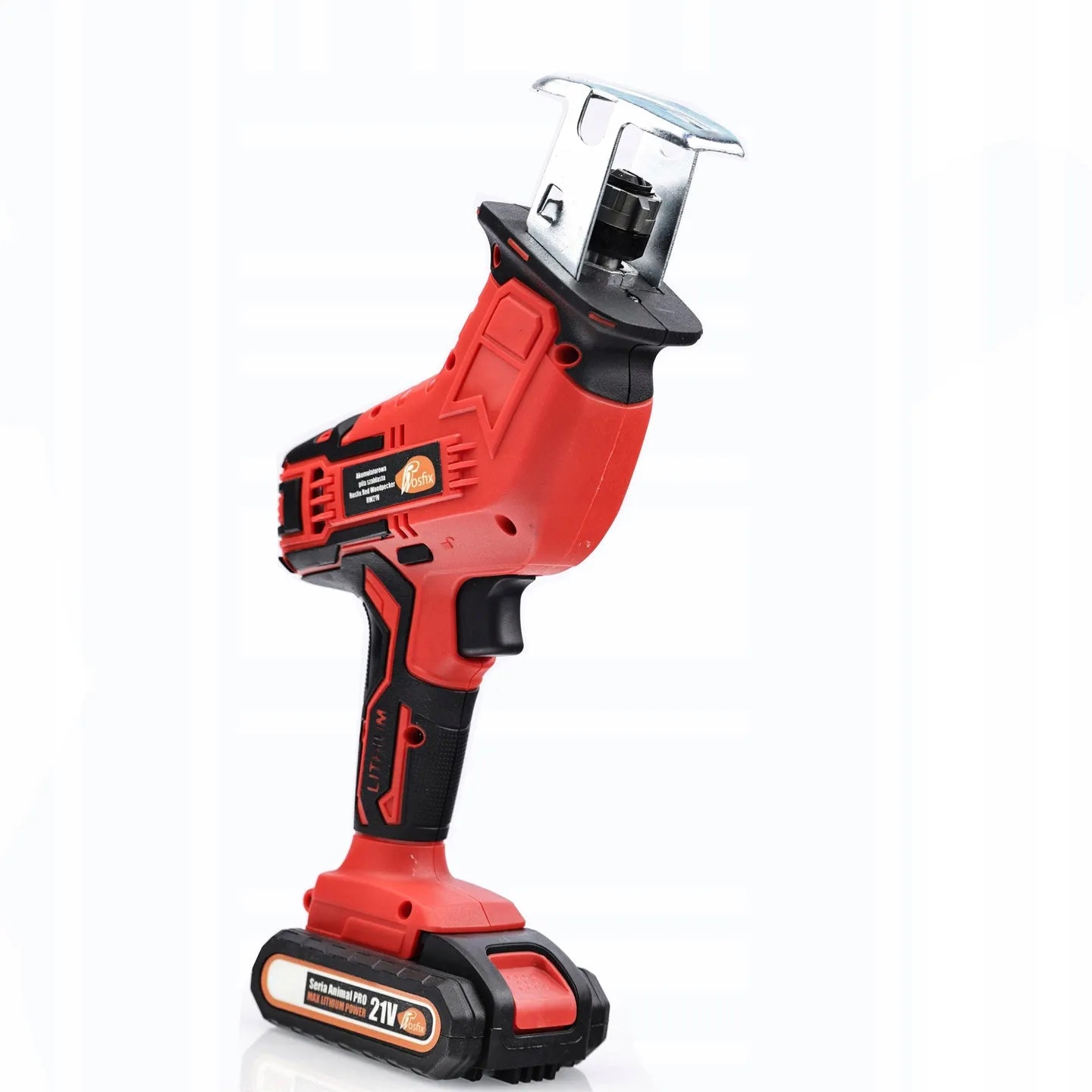 Akumuliatorinis siaurapjūklis Rosfix „lapės uodega“, elektrinis pjūklas, 2xAKU