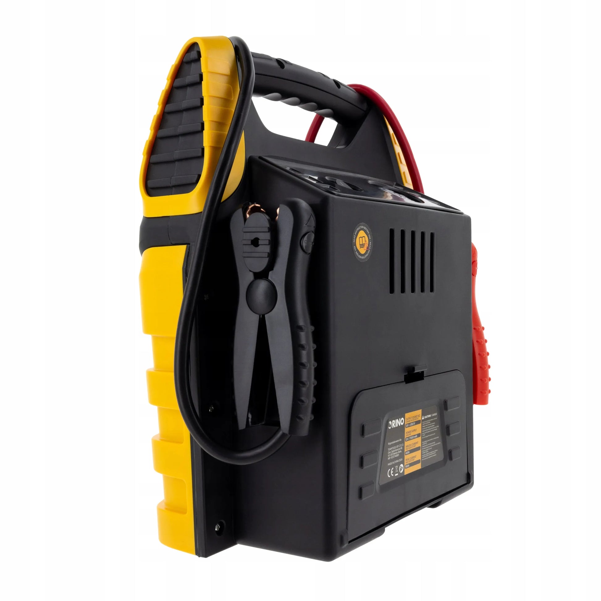 Akumuliatorių įkroviklis su užvedimo funkcija Rino 5-in-1 BOOST12LI 12V