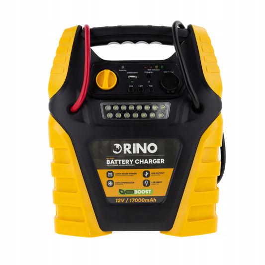 Akumuliatorių įkroviklis su užvedimo funkcija Rino 5-in-1 BOOST12LI 12V