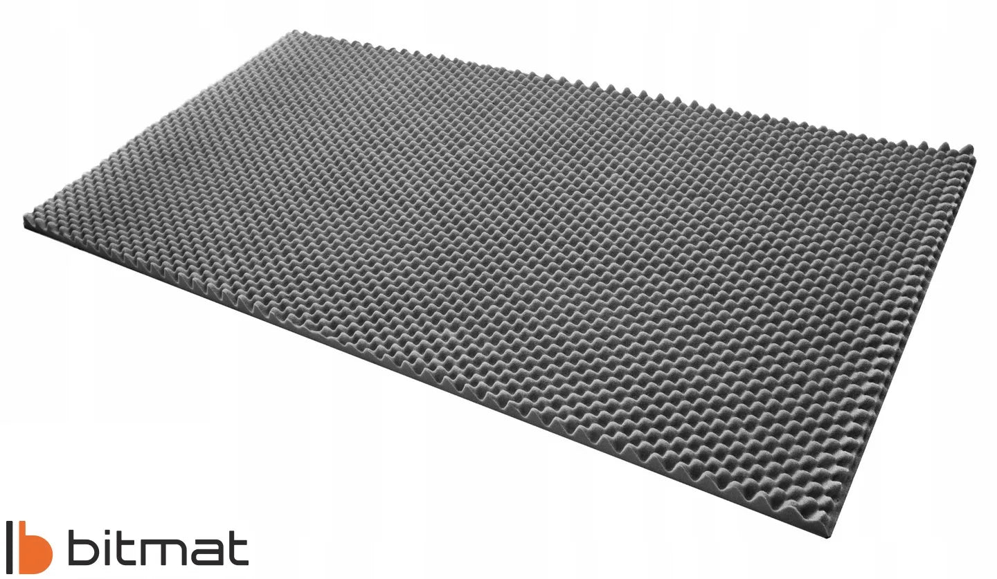 Akustinės putos garso izoliacinė banga 4 cm 2x1m studijos plokštė