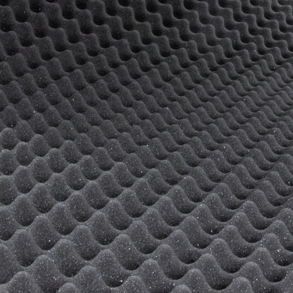 Akustinės putos garso izoliacinė banga 4 cm 2x1m studijos plokštė