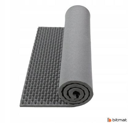 Akustinės putos garso izoliacinė banga 4 cm 2x1m studijos plokštė