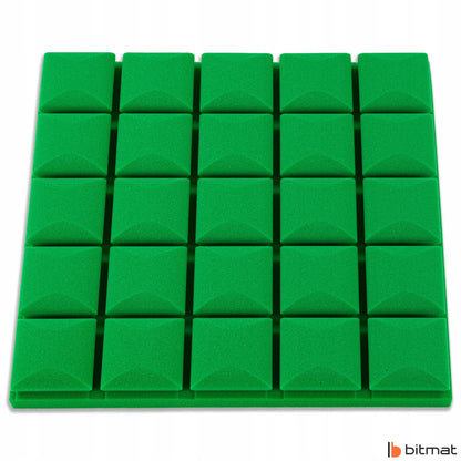 Akustinės putų plokštės luboms ir sienoms – Bitmat 50x50x5 cm