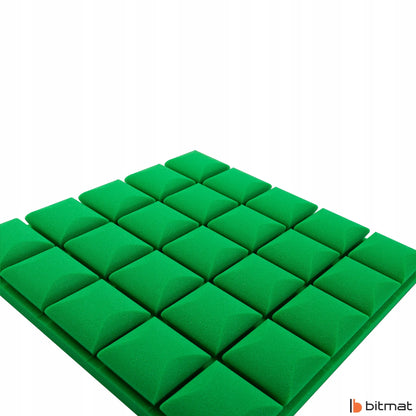 Akustinės putų plokštės luboms ir sienoms – Bitmat 50x50x5 cm