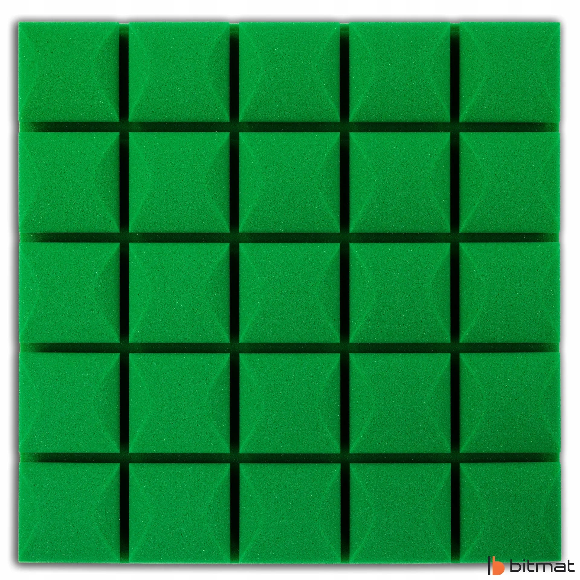Akustinės putų plokštės luboms ir sienoms – Bitmat 50x50x5 cm