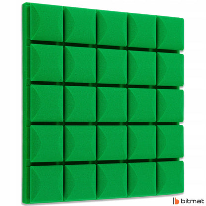 Akustinės putų plokštės luboms ir sienoms – Bitmat 50x50x5 cm