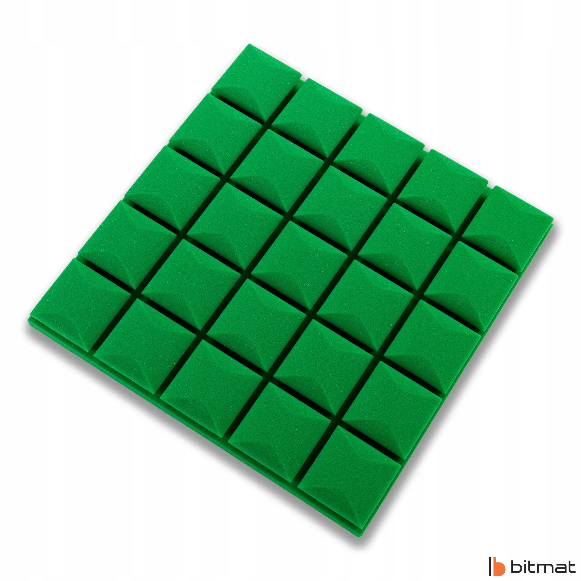 Akustinės putų plokštės luboms ir sienoms – Bitmat 50x50x5 cm