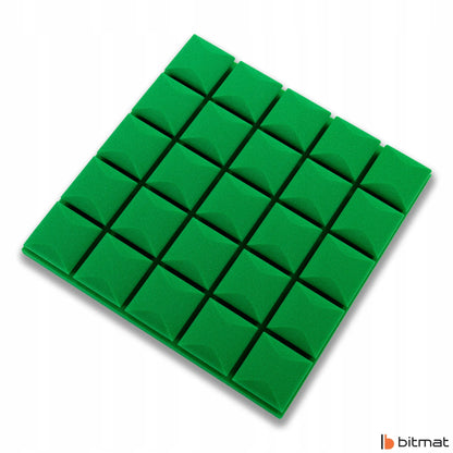 Akustinės putų plokštės luboms ir sienoms – Bitmat 50x50x5 cm