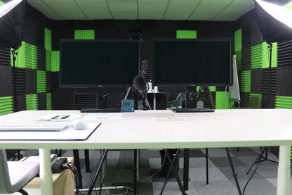Akustiniai porolono kilimėliai pleištai 1m² garso izoliacijos sienų plokštės