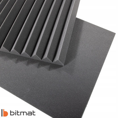 Akustiniai porolono kilimėliai pleištai 1m² garso izoliacijos sienų plokštės