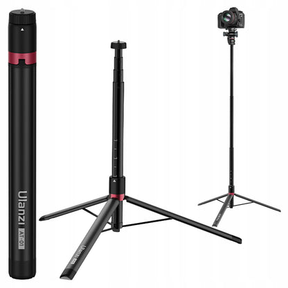 Aliuminis studijinis trikojis 153 cm ULANZI AT-01 1/4 ir 3/8 colio vlogeriams