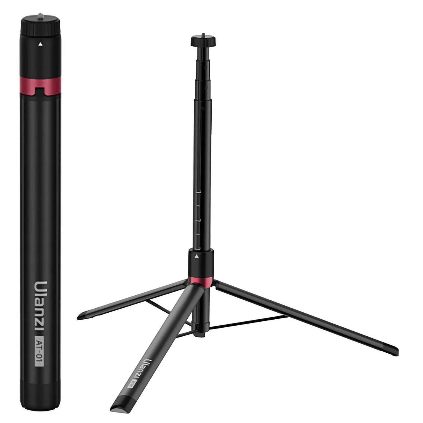 Aliuminis studijinis trikojis 153 cm ULANZI AT-01 1/4 ir 3/8 colio vlogeriams