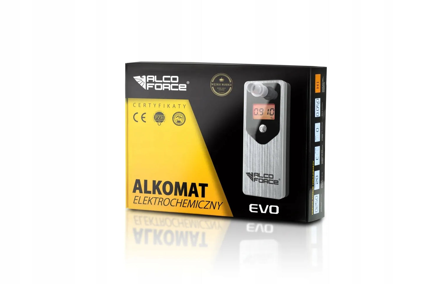 Alkotesteris AlcoForce EVO Silver
