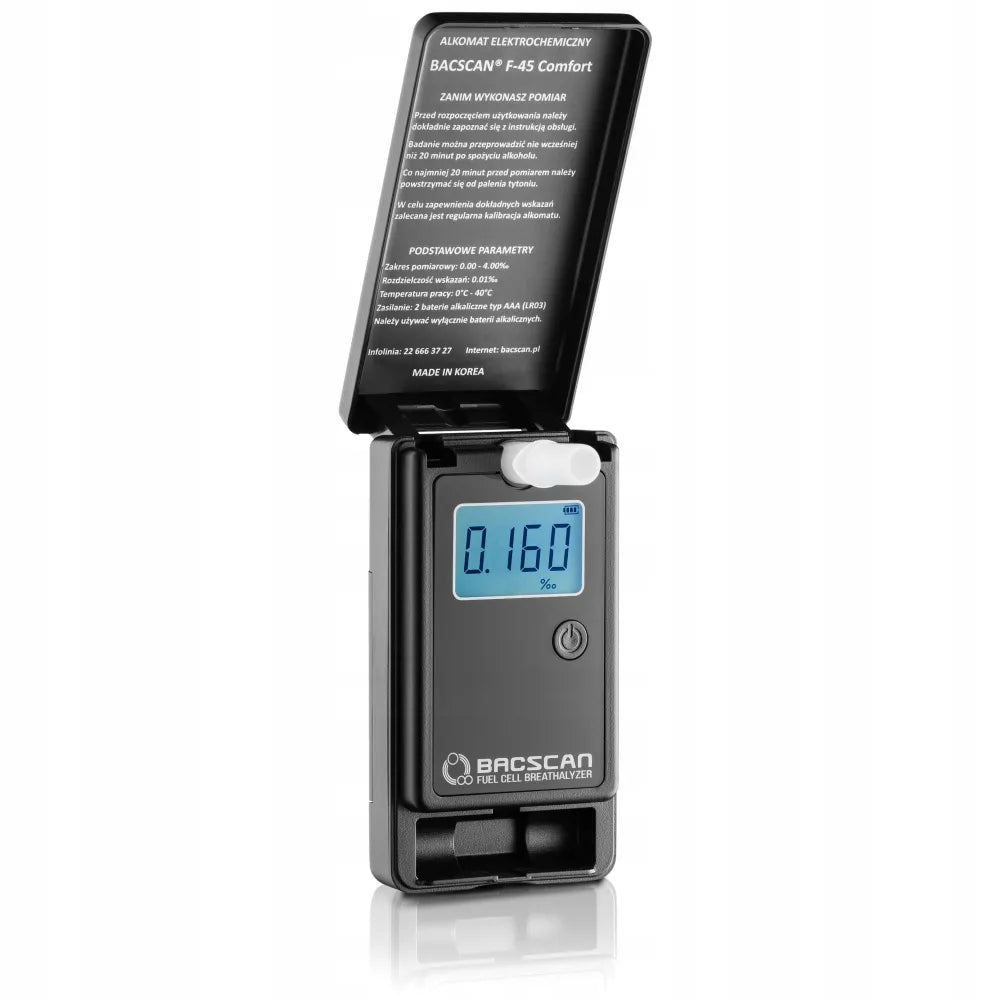 Alkotesteris BACscan F-45 Comfort dovanai