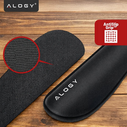 Alogy ErgoPad™ riešų atrama klaviatūrai ir pelei su atminties putomis